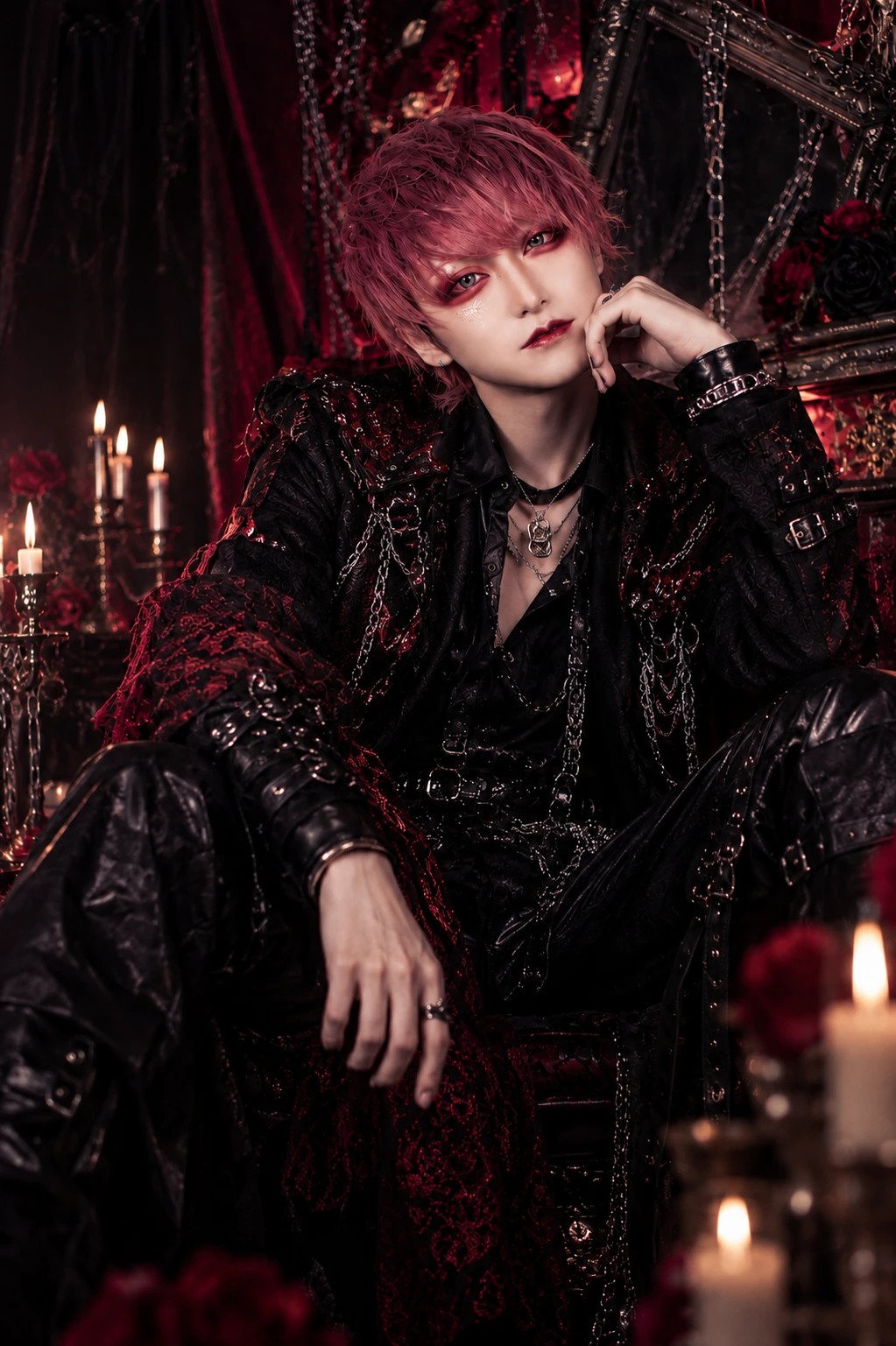ギター 兼近 祐輝（Yuki）の装飾ポートレート